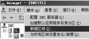 DNS服务器中创建正向查找区域的操作步骤