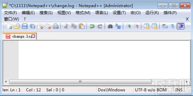 notepad++设置自动换行的方法步骤