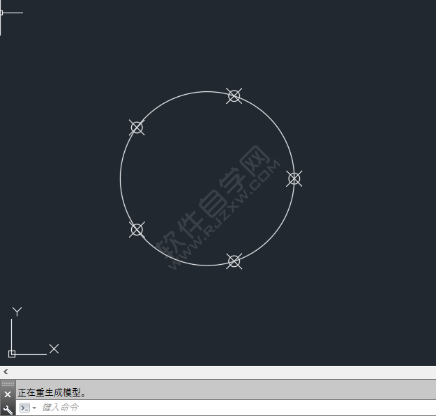 cad2018等分点怎么设置