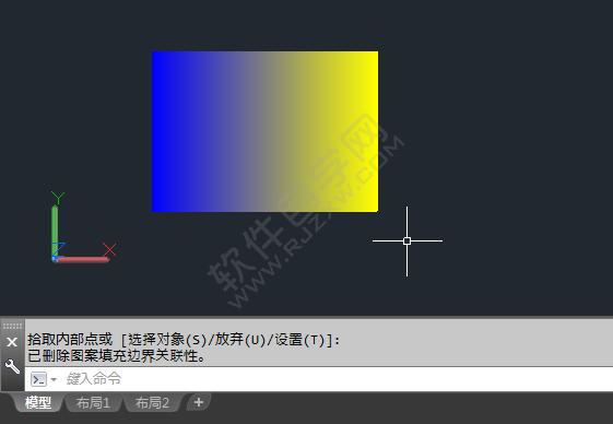 cad渐变色填充快捷键