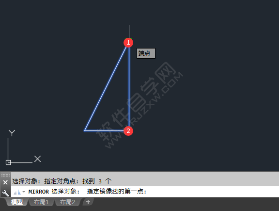 cad镜像怎么操作