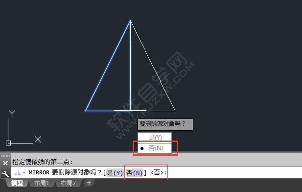 cad镜像怎么操作