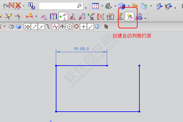 UG草图添加尺寸约束后就断开怎么办