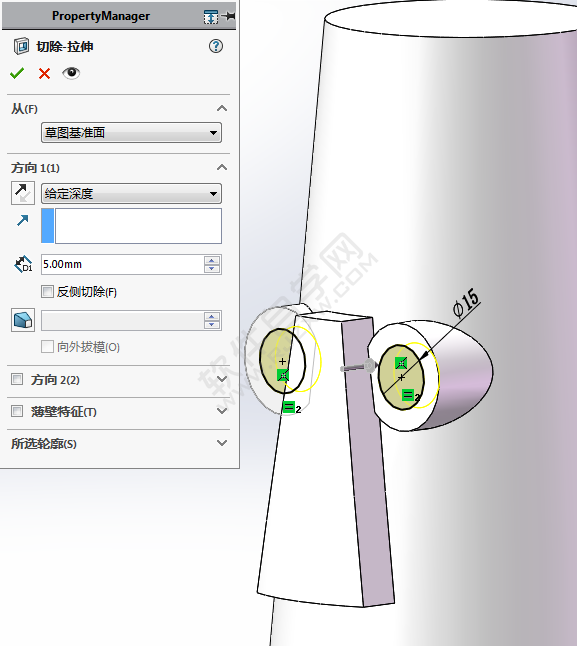 SolidWorks画一个章鱼哥的房子