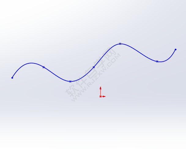 SolidWorks如何把两根样条曲线变成一根