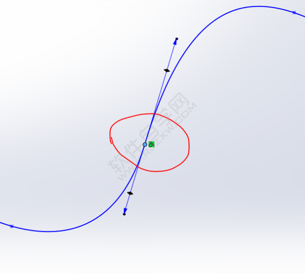 SolidWorks如何把两根样条曲线变成一根