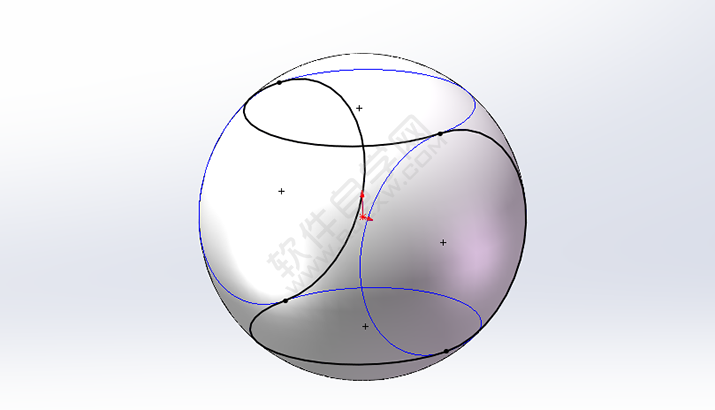 SolidWorks网球零件的做题步骤