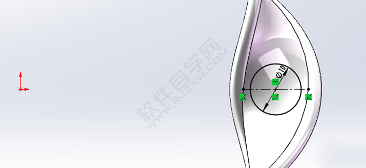 SolidWorks环扣手镯零件的做题步骤