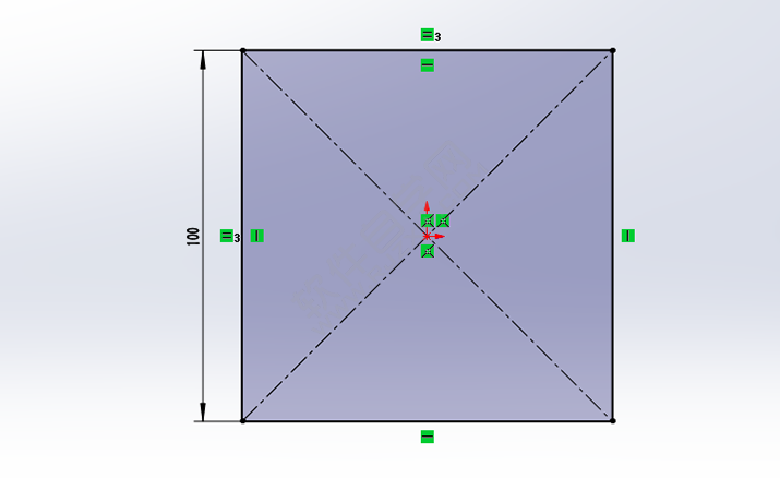 SolidWorks艺术立方体零件的做题步骤