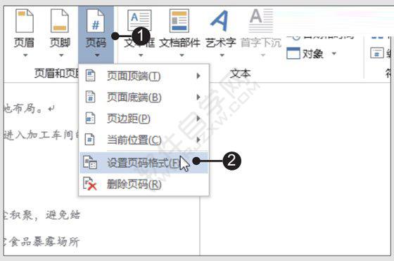 Word2019文档从第N页开始插入页码的方法