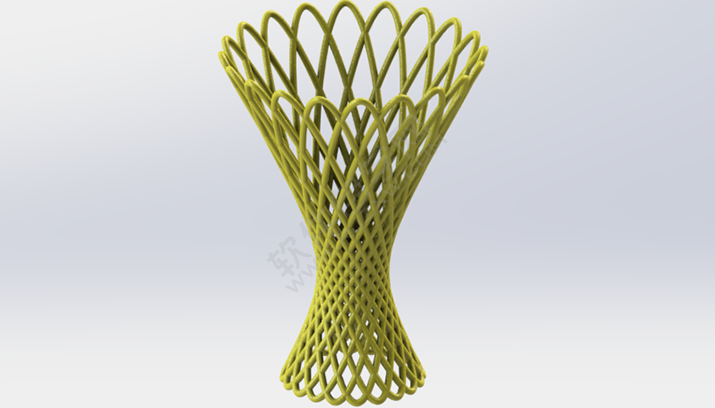 SolidWorks花篮零件的做题步骤