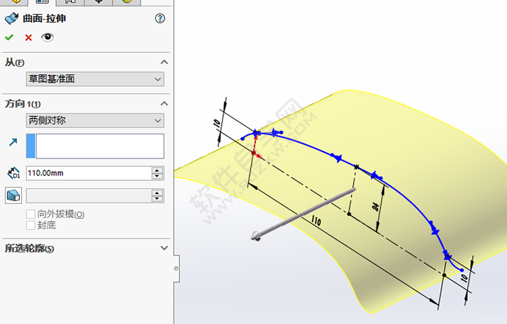 SolidWorks鼠标零件的做题步骤