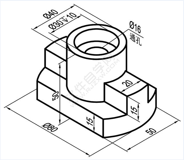 solidworks新手入门超简单练习图纸