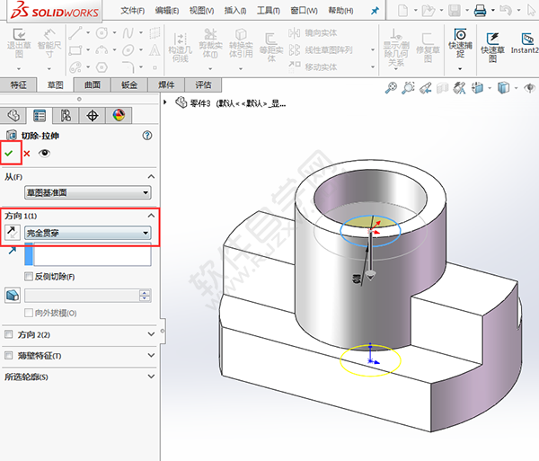 solidworks新手入门超简单练习图纸