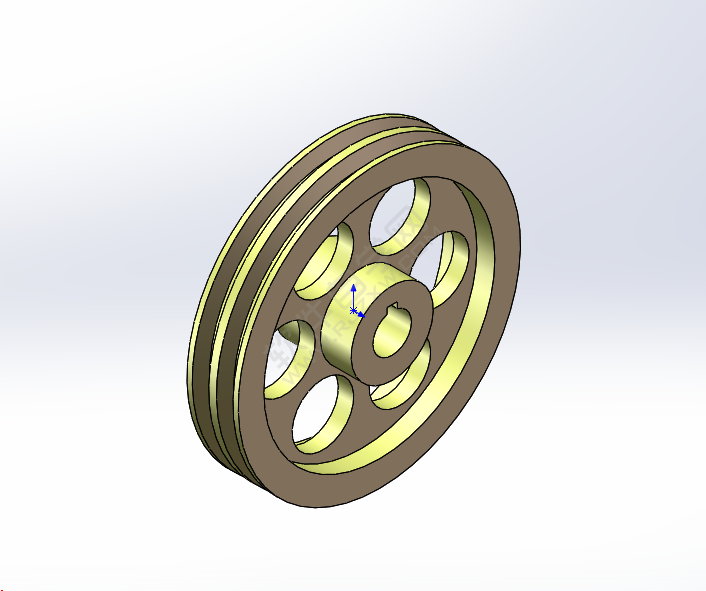 怎么用solidworks旋转与拉伸切除特征做滚轮