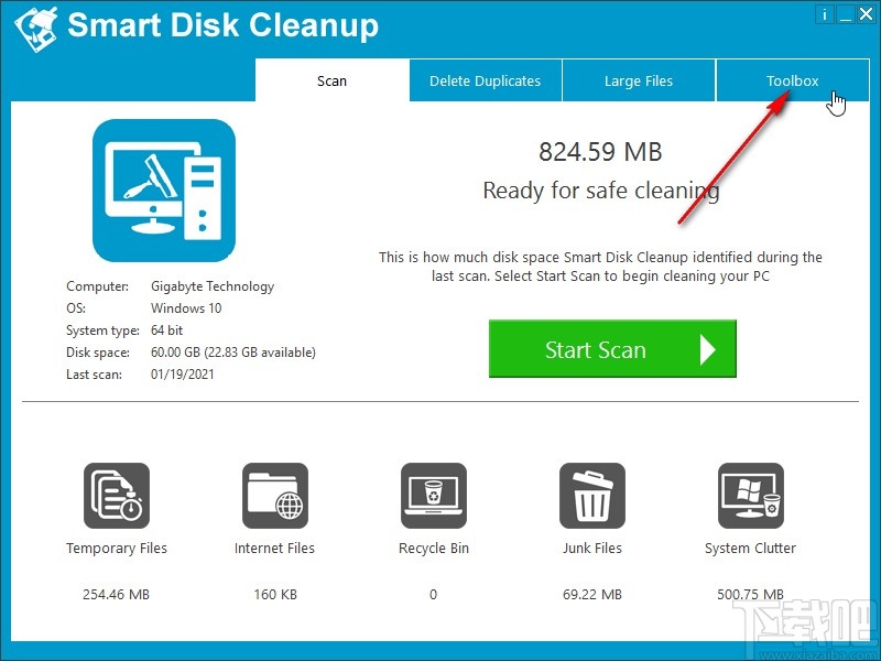 Smart Disk Cleanup自定义扫描类型的方法