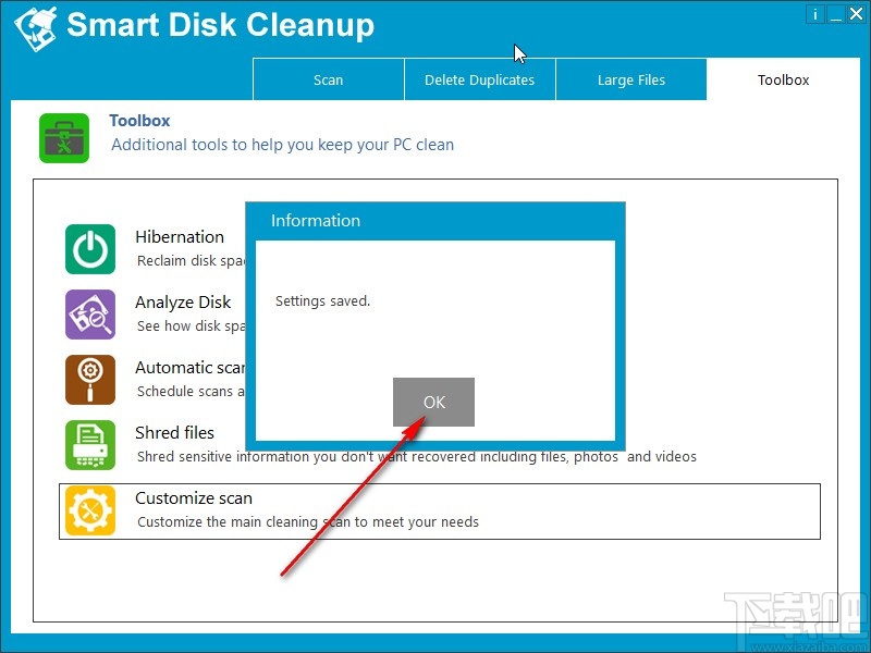 Smart Disk Cleanup自定义扫描类型的方法