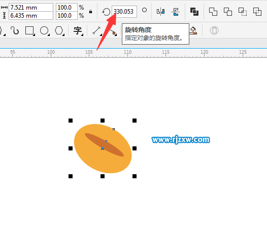 利作CDR钢笔工具绘制豆芽简笔画