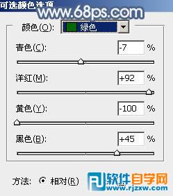 Photoshop教你怎么调出古典暗蓝色外景人物图片