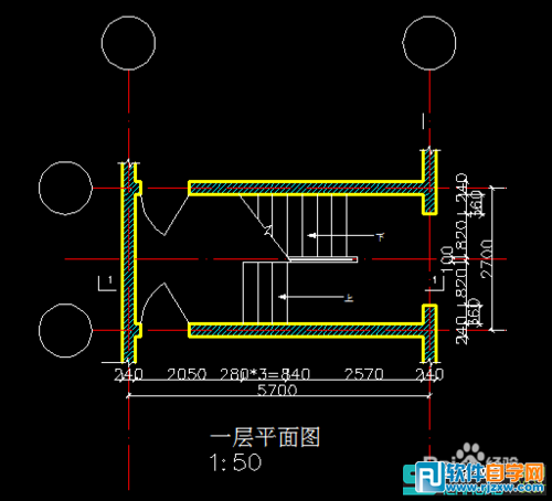 教你怎么用CAD设计楼梯的三维图讲解