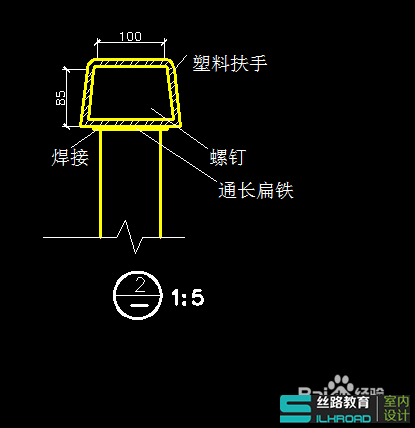 教你怎么用CAD设计楼梯的三维图讲解