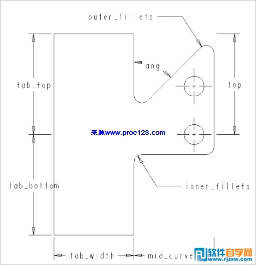 Pro5.0-Mechanical教程1-添加材料属性并定义约束