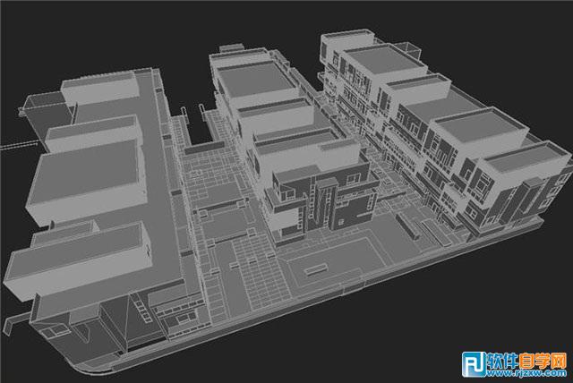 3DMAX解析日光下的建筑表现教程