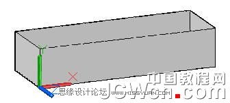 用AutoCAD 2011的曲面命令绘制楼房