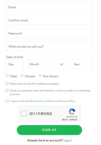 spotify怎么注册详细教程