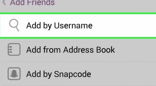 snapchat怎么加好友