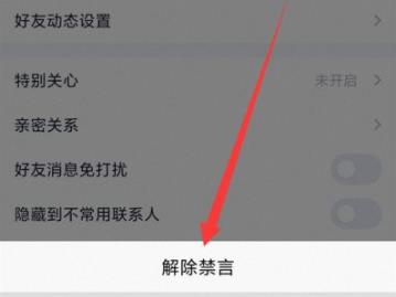 qq禁言怎么解除详细教程