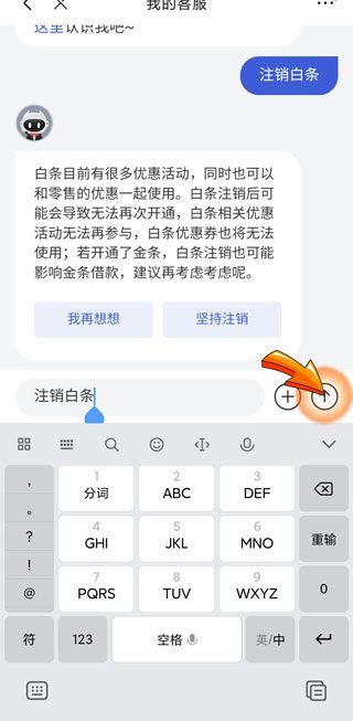 白条怎么关闭额度